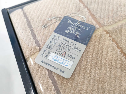 BURBERRY Unused Towel Blanket Other Accessories