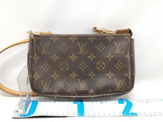 LOUIS VUITTON Monogram M40712 Pochette Accessoires Shoulder Bag with Interchangeable Strap