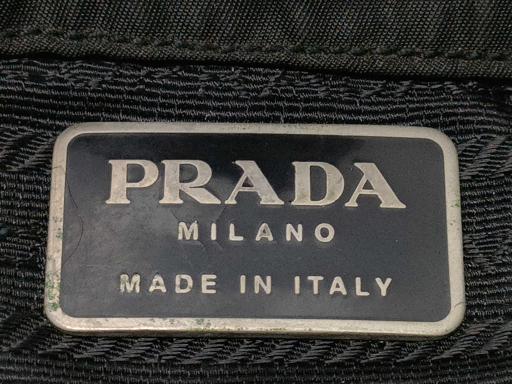 PRADA nylon drawstring backpack
