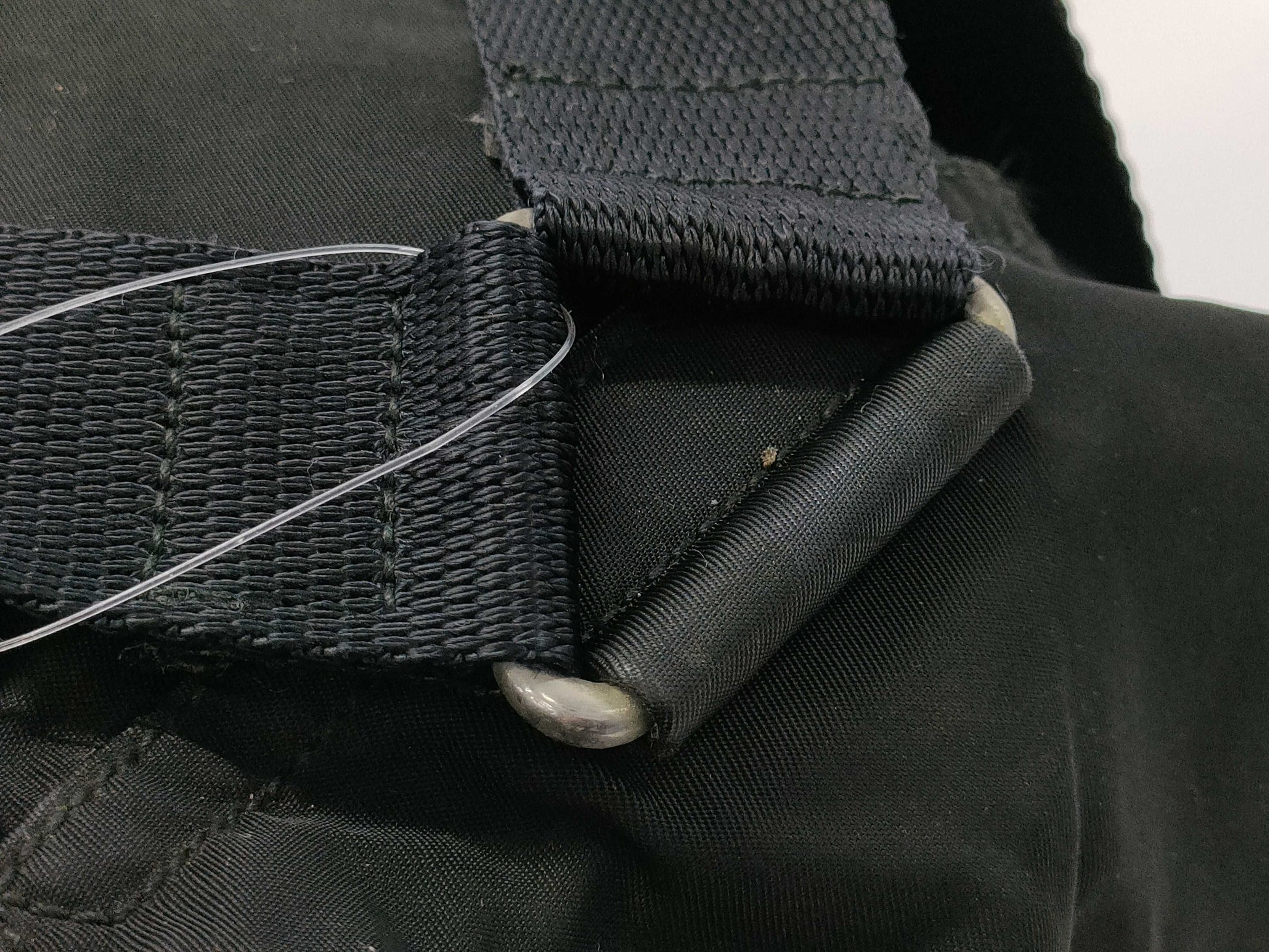 PRADA nylon drawstring backpack