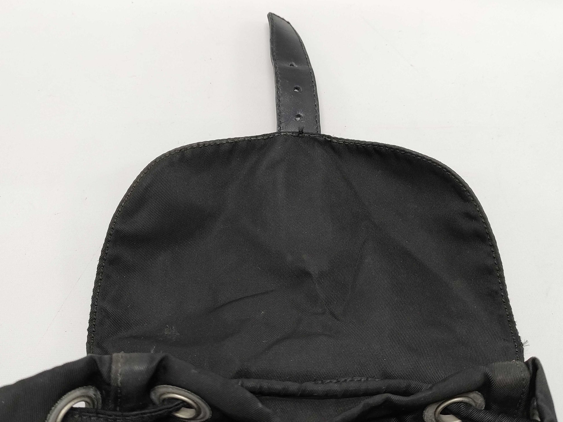 PRADA nylon drawstring backpack