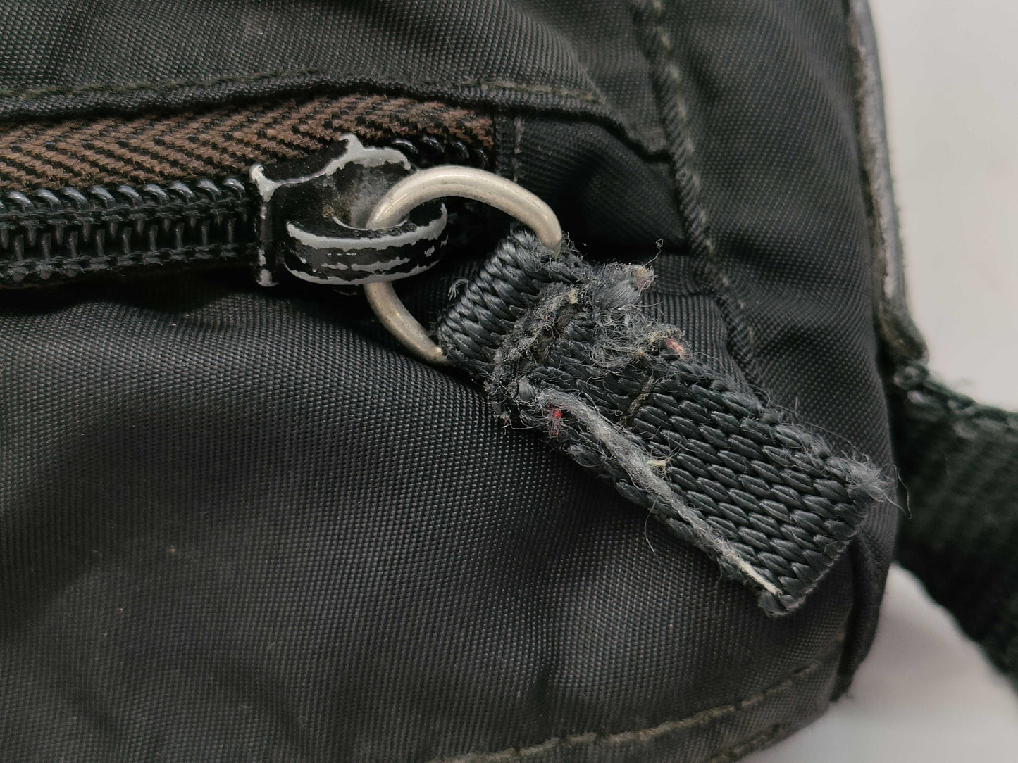 PRADA nylon shoulder bag