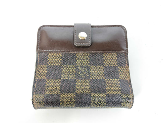 LOUIS VUITTON CA3068 Damier N61668 Compact Zip Wallet 