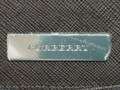 BURBERRY Handbag / Cylindrical / Brown / Color Transfer