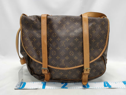 LOUIS VUITTON Monogram Saumur 40 Shoulder Bag