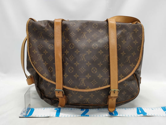 LOUIS VUITTON Monogram Saumur 40 Shoulder Bag