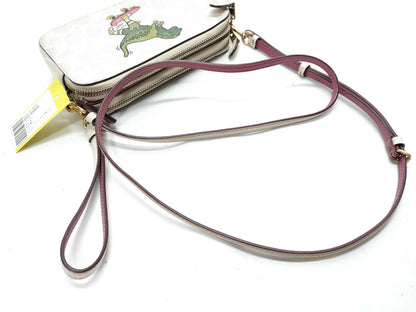 COACH Rexy Play Kira/Dinosaur/Signature Shoulder Bag