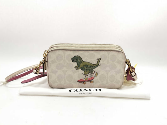 COACH Rexy Play Kira/Dinosaur/Signature Shoulder Bag