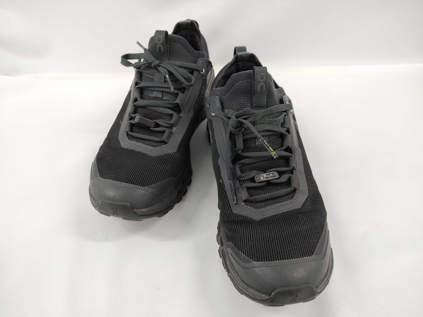 On Black Sneakers