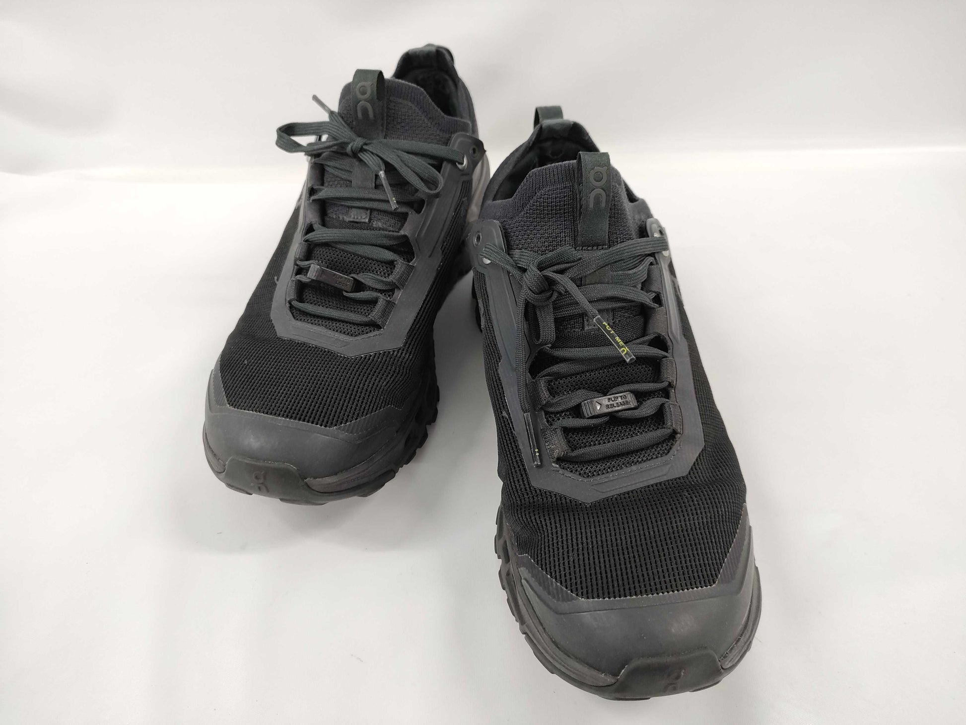 On Black Sneakers