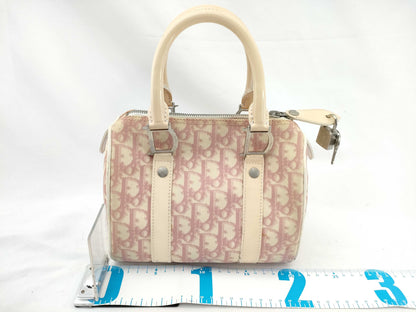 Dior Trotter Mini Boston Bag Pink Boston Bag