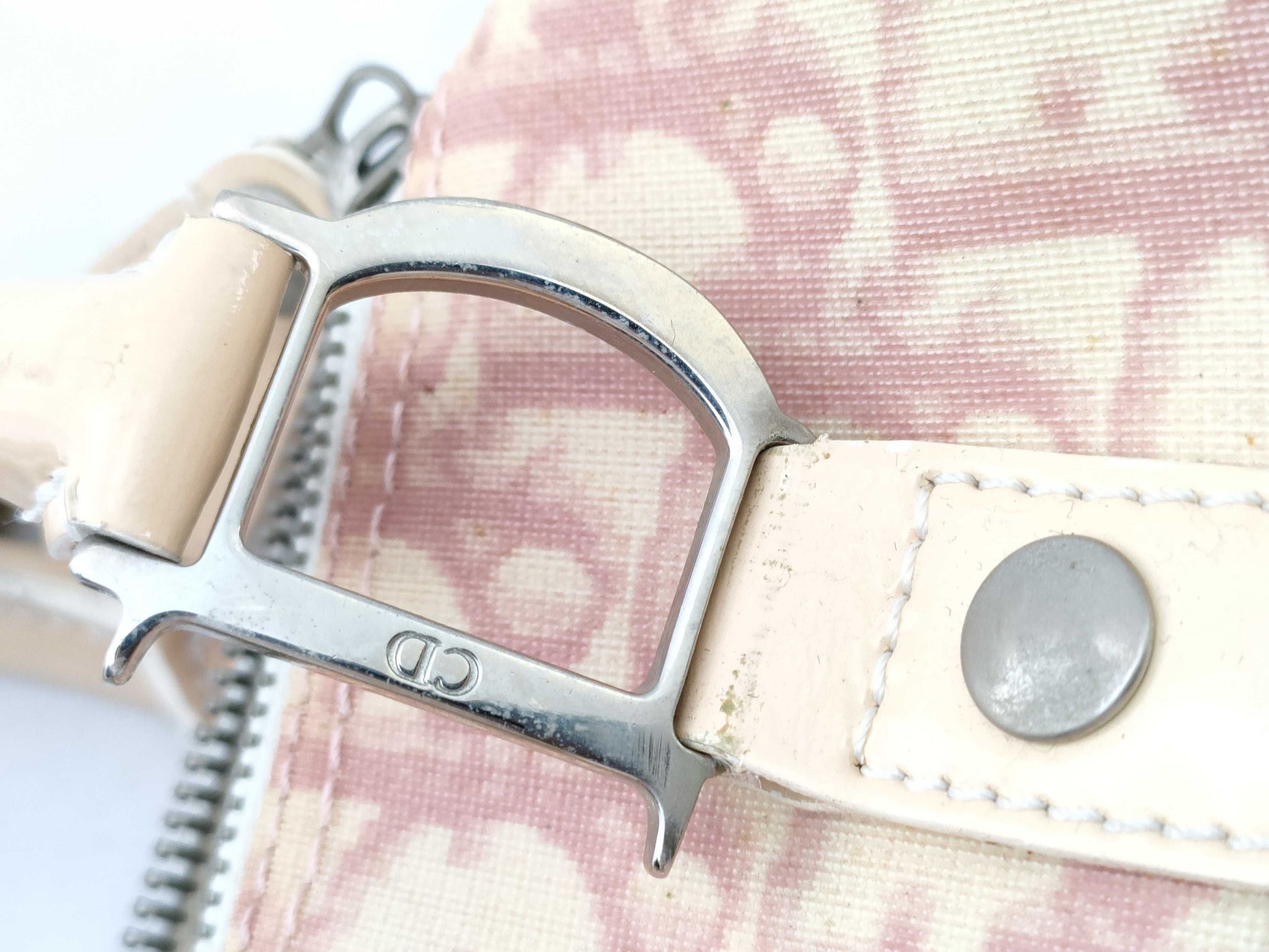 Dior Trotter Mini Boston Bag Pink Boston Bag