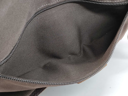 Il Bisonte Canvas/Leather Shoulder Bag