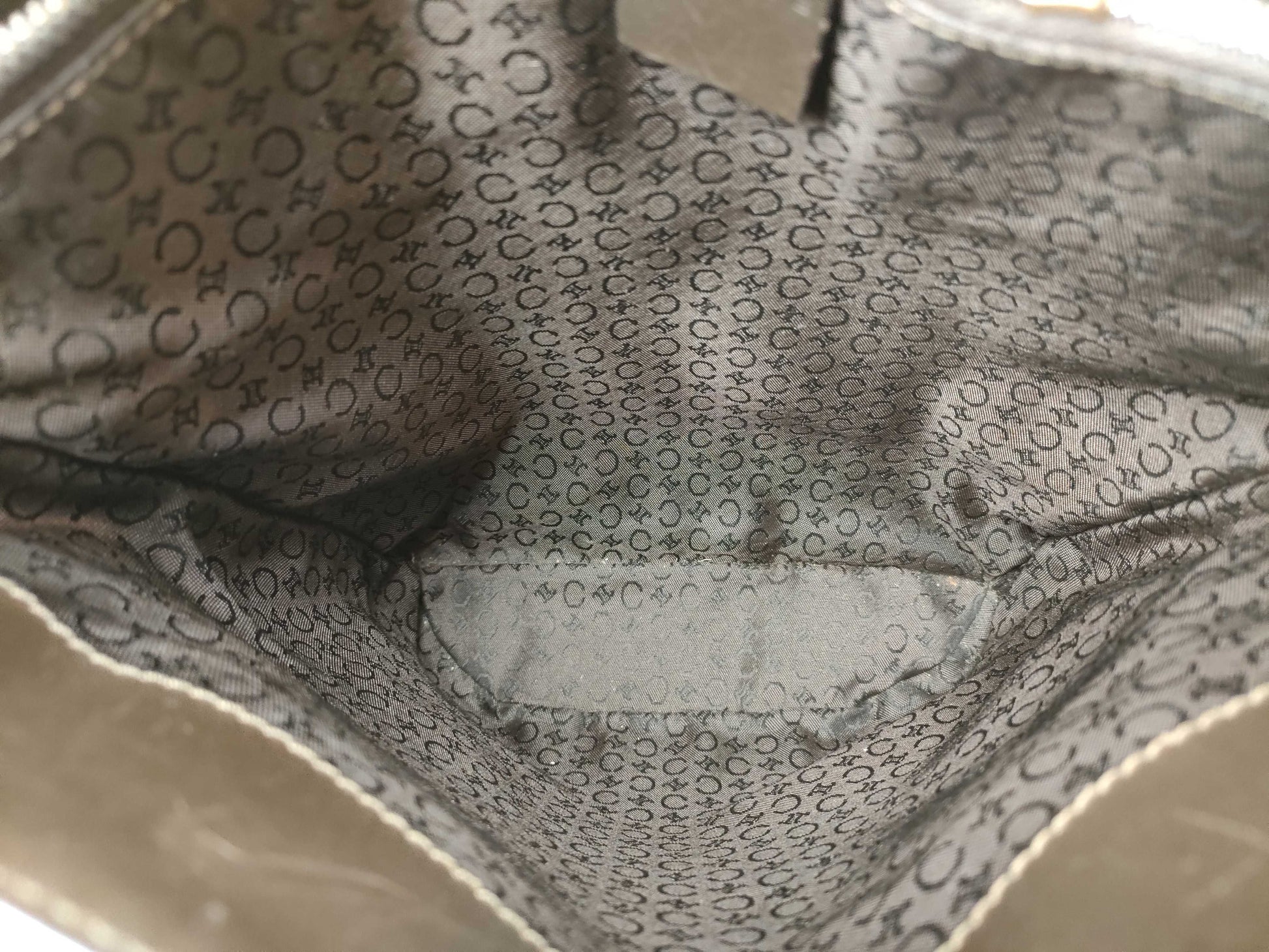 CELINE Canvas x Leather Tote Bag Tote Bag