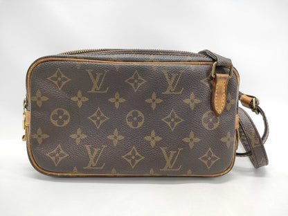 LOUIS VUITTON TH0940 Monogram M51828 Pochette Marly Bandouliere Shoulder Bag