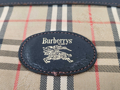 Burberrys Check Pouch