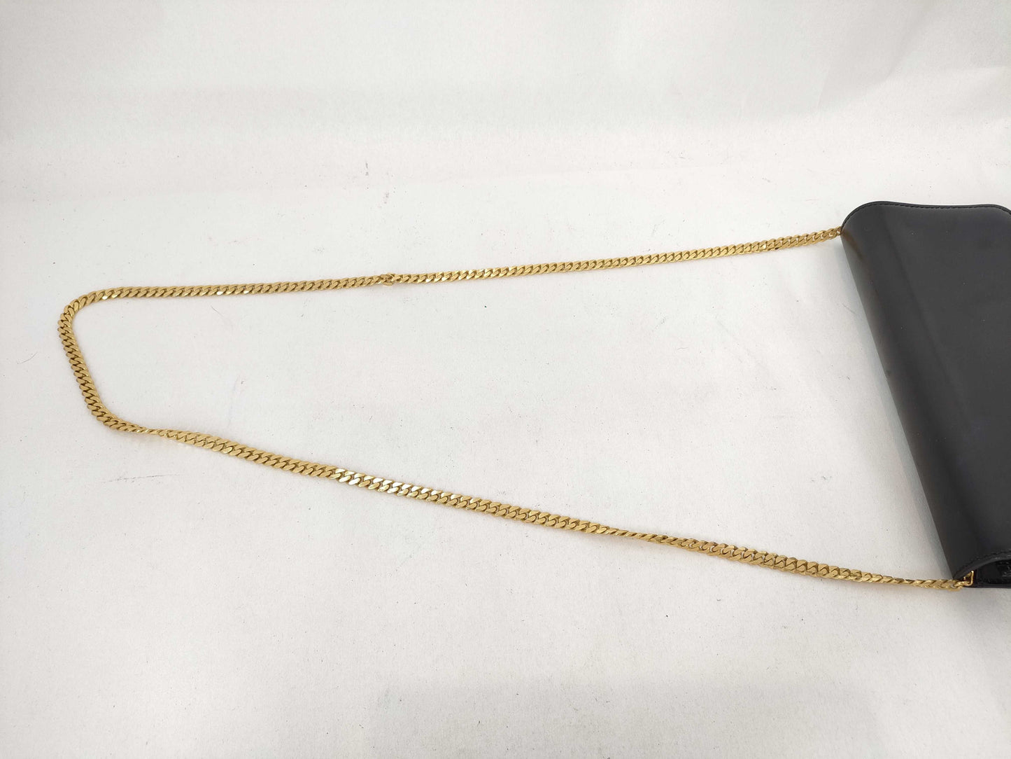 BALLY Calfskin Chain Shoulder Bag