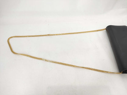 BALLY Calfskin Chain Shoulder Bag