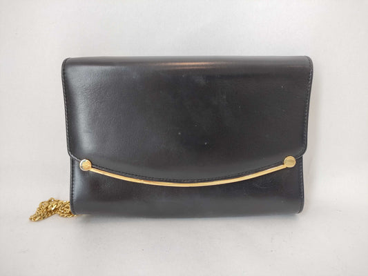 BALLY Calfskin Chain Shoulder Bag