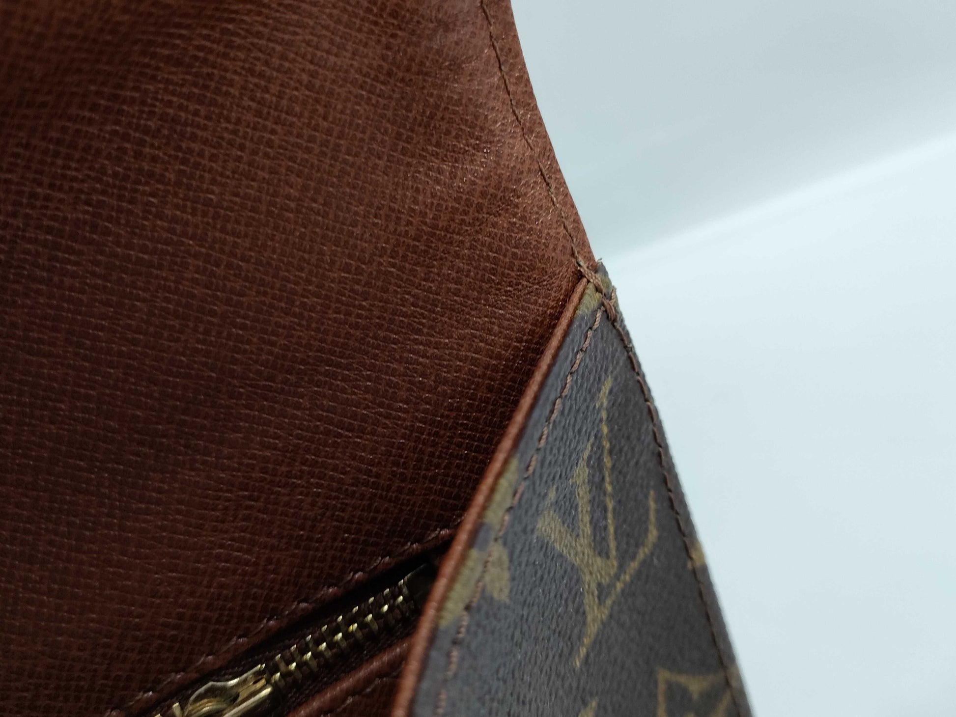LOUIS VUITTON Monogram Pochette Dame Clutch Bag