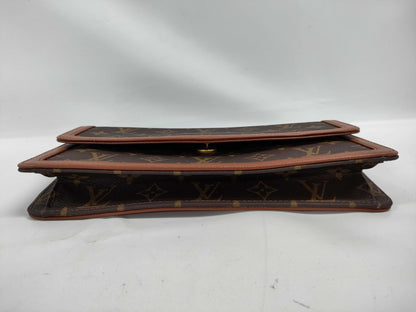 LOUIS VUITTON Monogram Pochette Dame Clutch Bag
