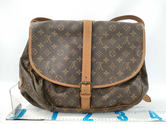 LOUIS VUITTON Monogram M42254 Saumur 35 Shoulder Bag