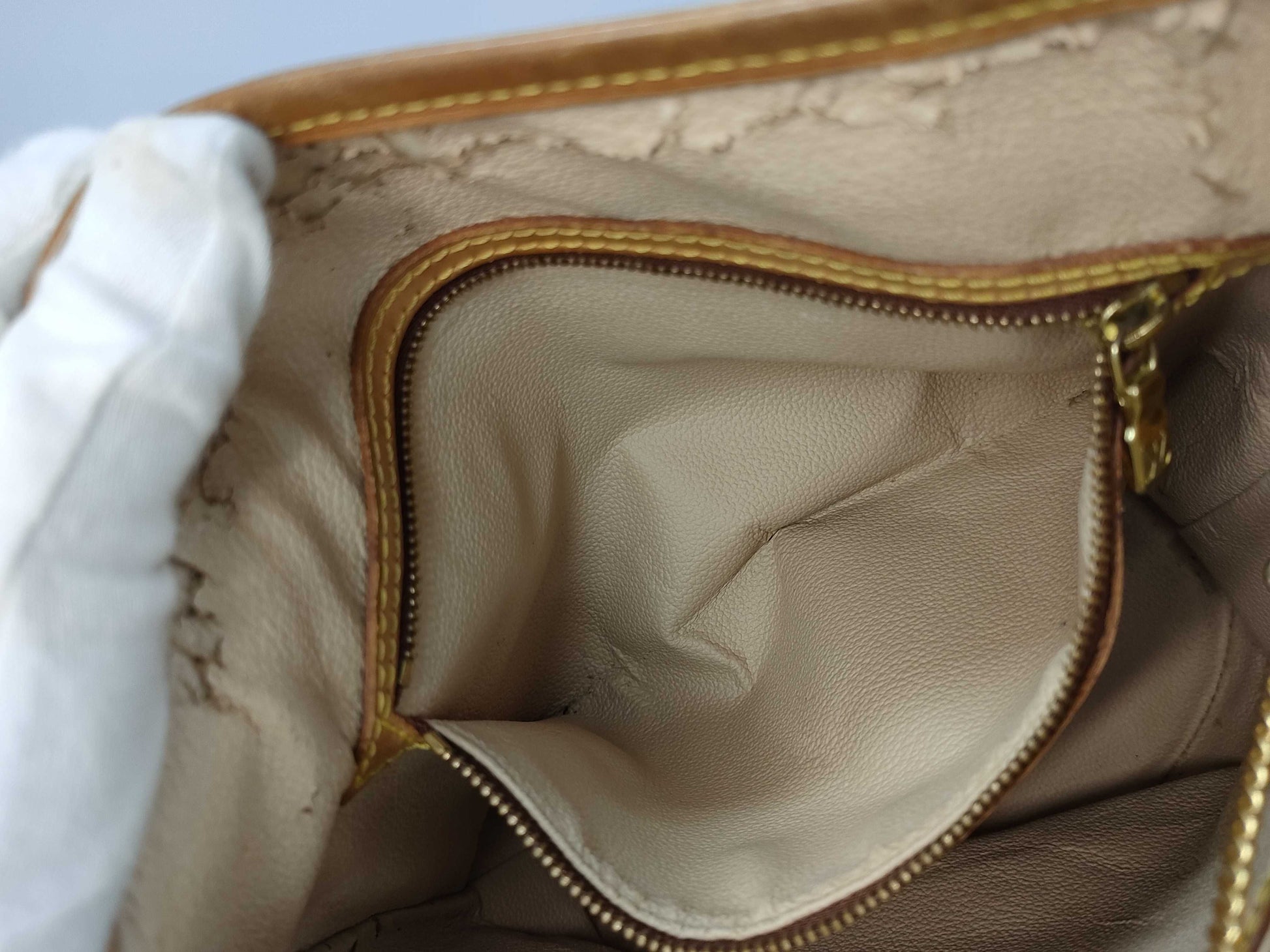 LOUIS VUITTON Monogram M42238 Petit Bucket Tote Bag