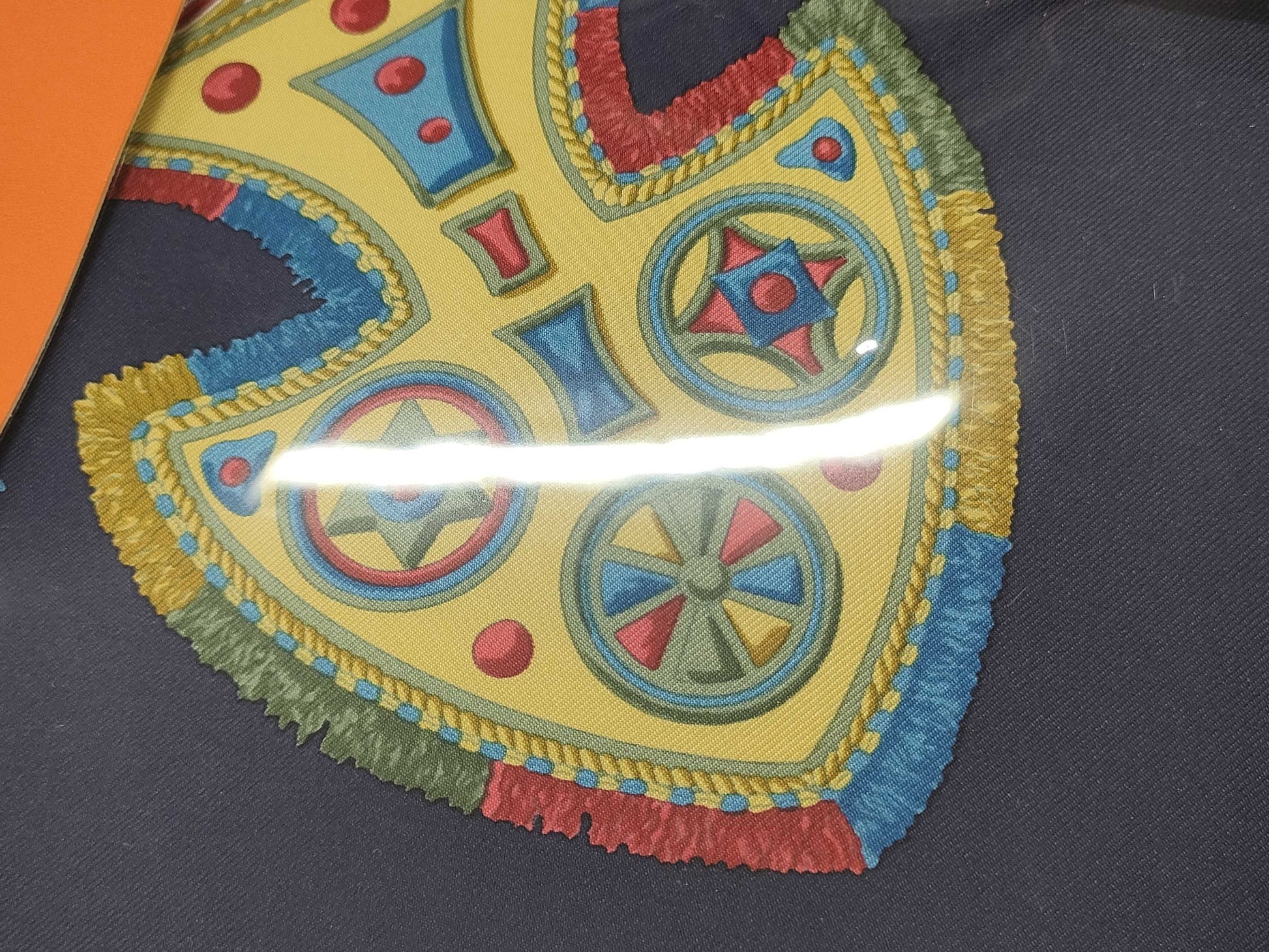HERMES/BVLGARI scarf set