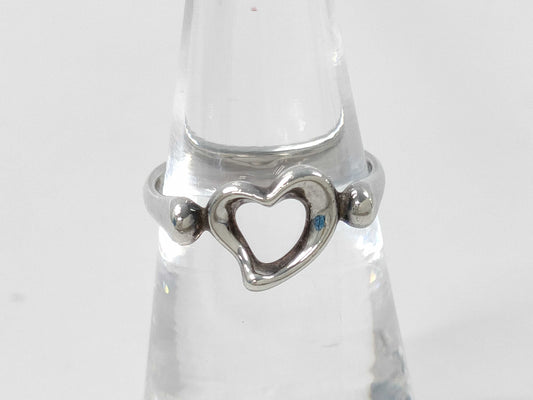 Tiffany & Co. SV925 Open Heart Ring