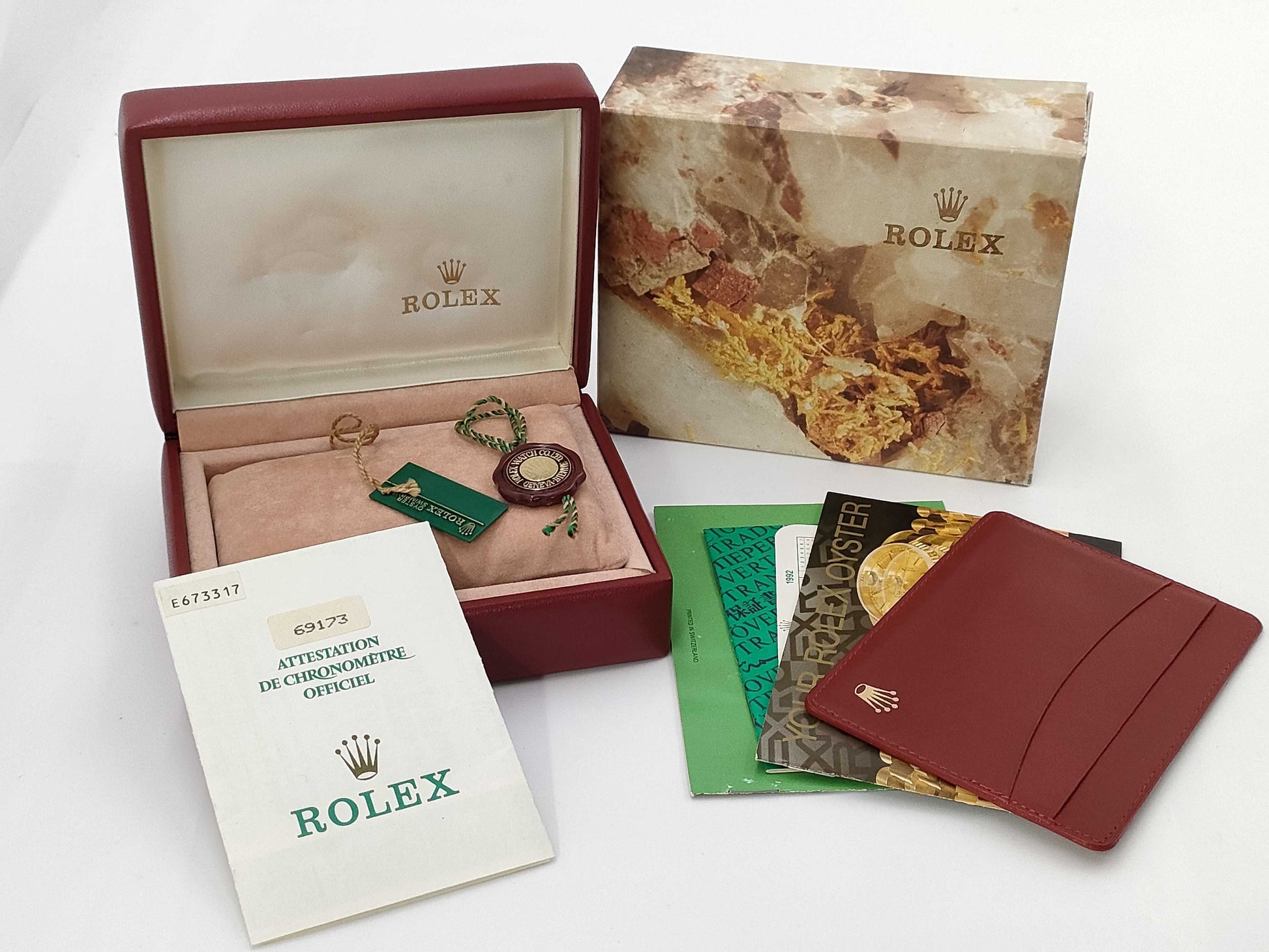 ROLEX 69173 E673317 White Roman Women's Watch