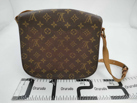 LOUIS VUITTON Monogram M51242 Saint-Cloud Shoulder Bag 