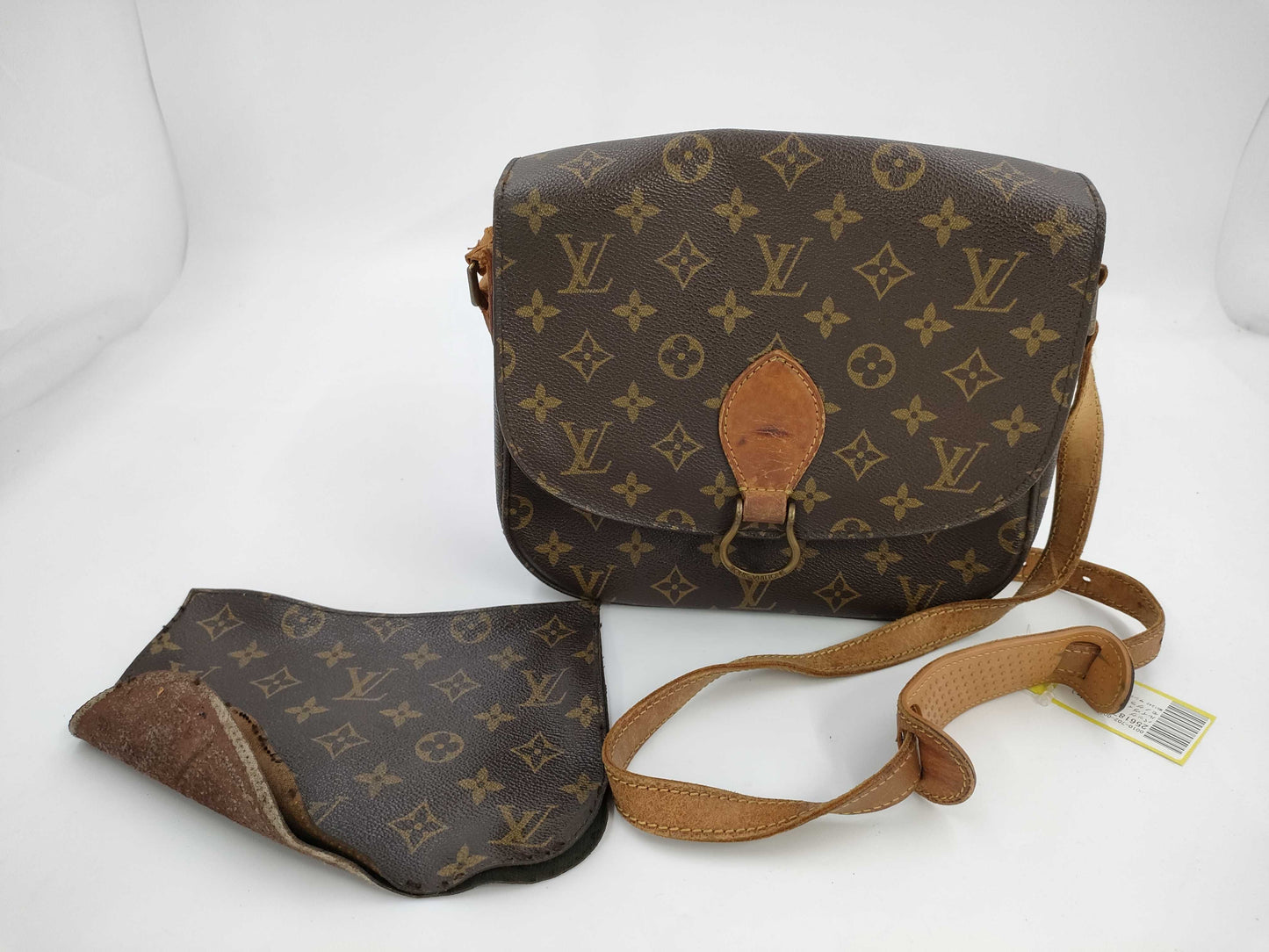 LOUIS VUITTON Monogram M51242 Saint-Cloud Shoulder Bag 