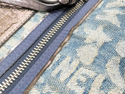 COACH Bally/Leather/Denim/All-Over Print/One-Shoulder/Handbag*2 Tote Bag