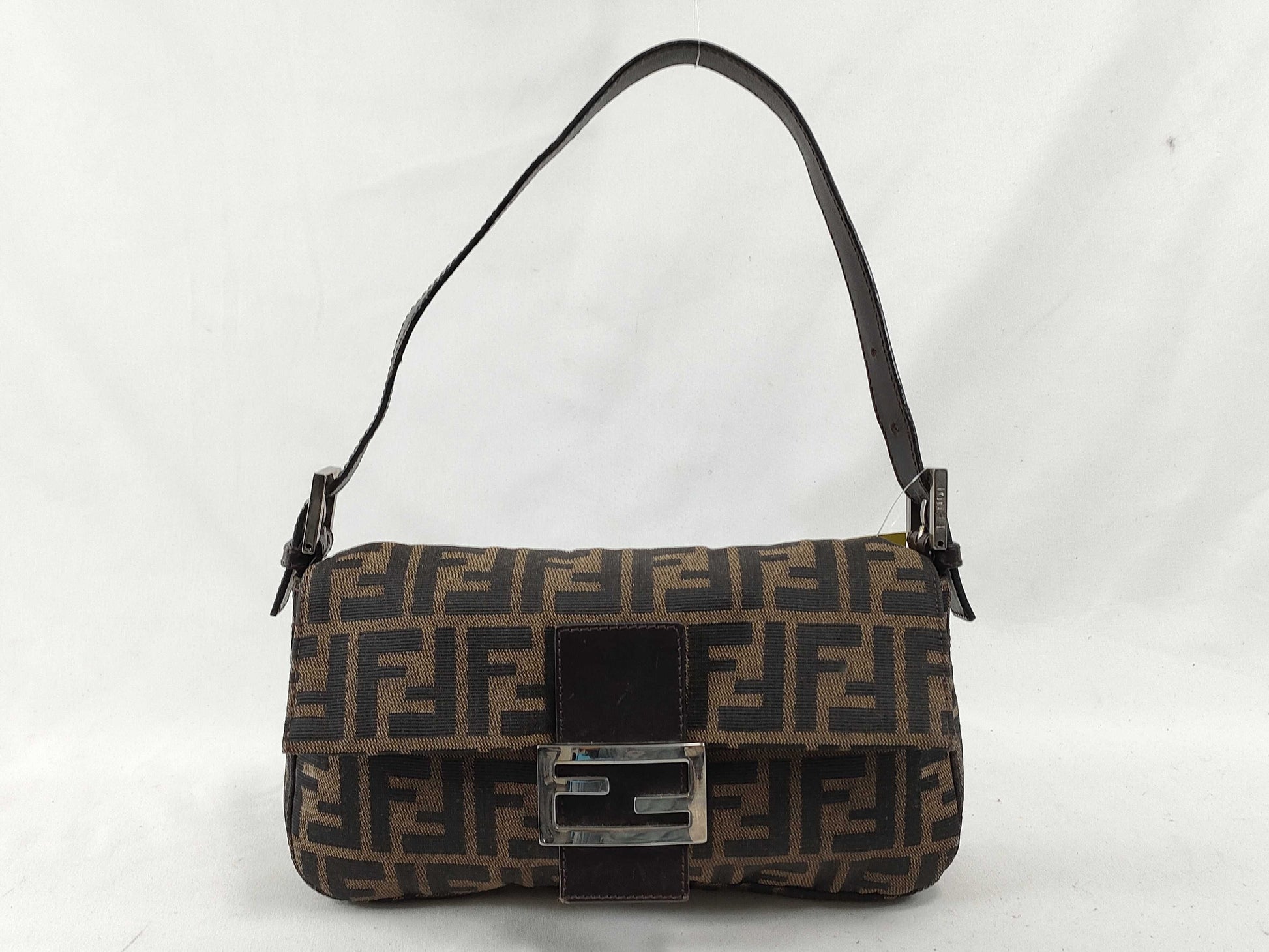FENDI Zucca Mamma Bucket One-Shoulder Shoulder Bag