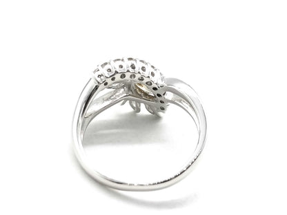 D0.40ct FD0.46ct Pt900 5.7g Ring 