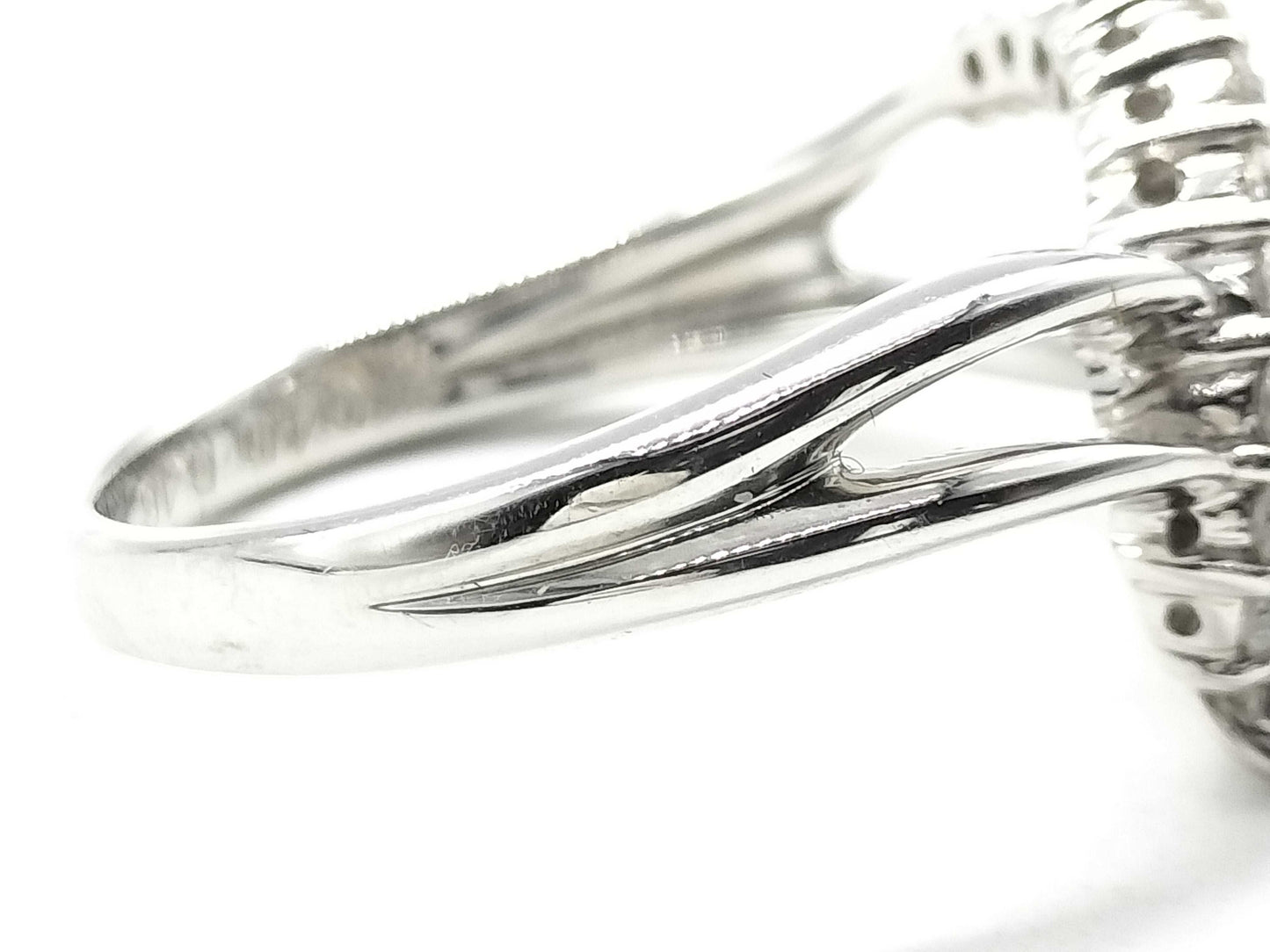 D0.40ct FD0.46ct Pt900 5.7g Ring 