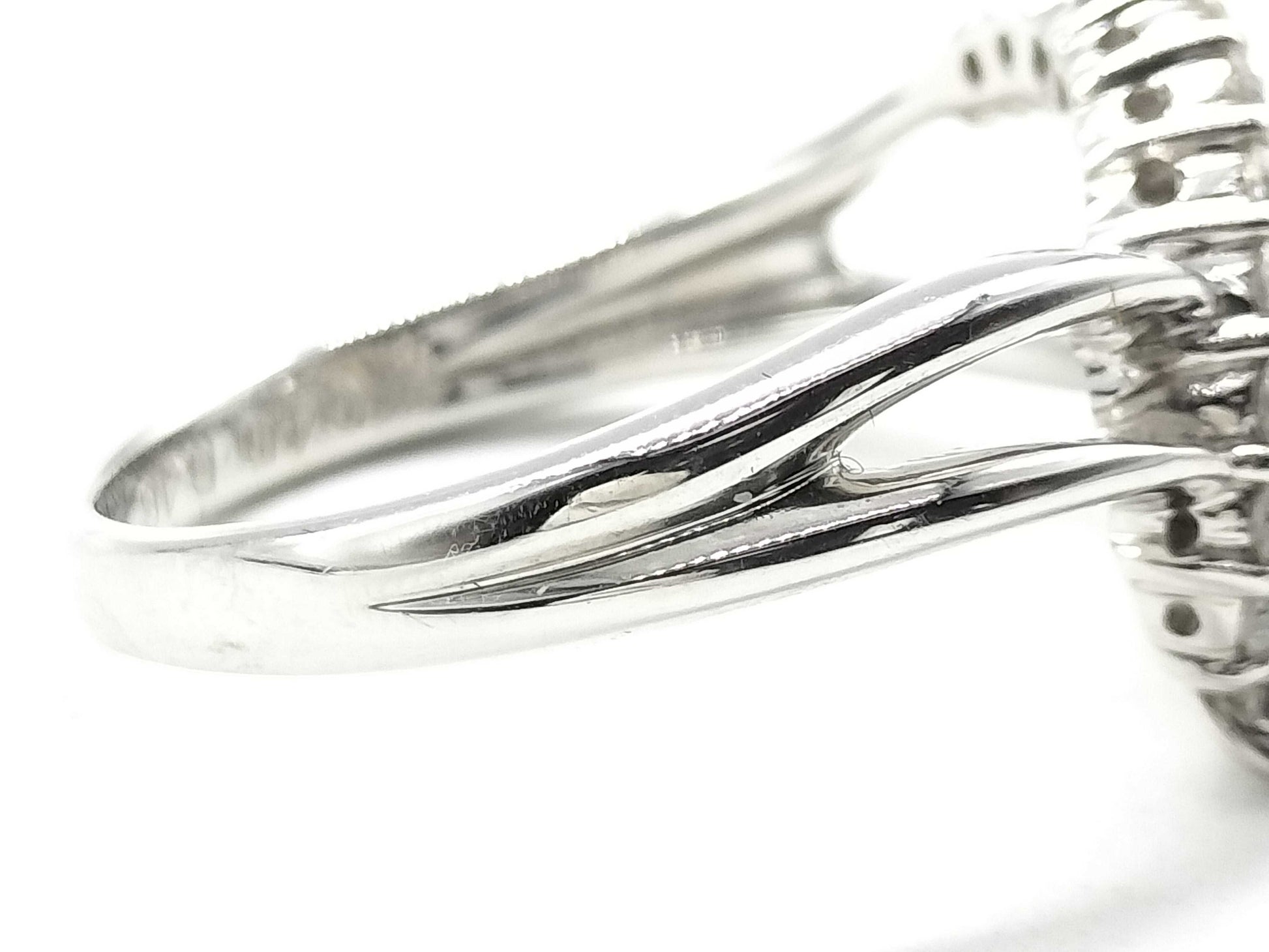 D0.40ct FD0.46ct Pt900 5.7g Ring 