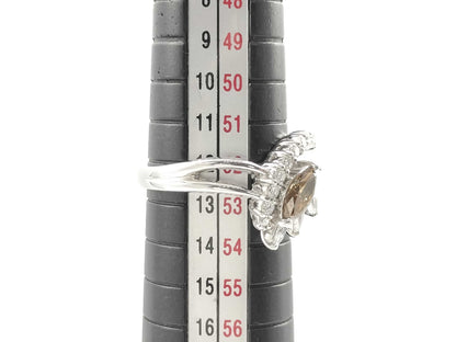 D0.40ct FD0.46ct Pt900 5.7g Ring 