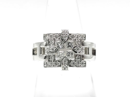 D0.40ct Pt900 12.7g Ring 