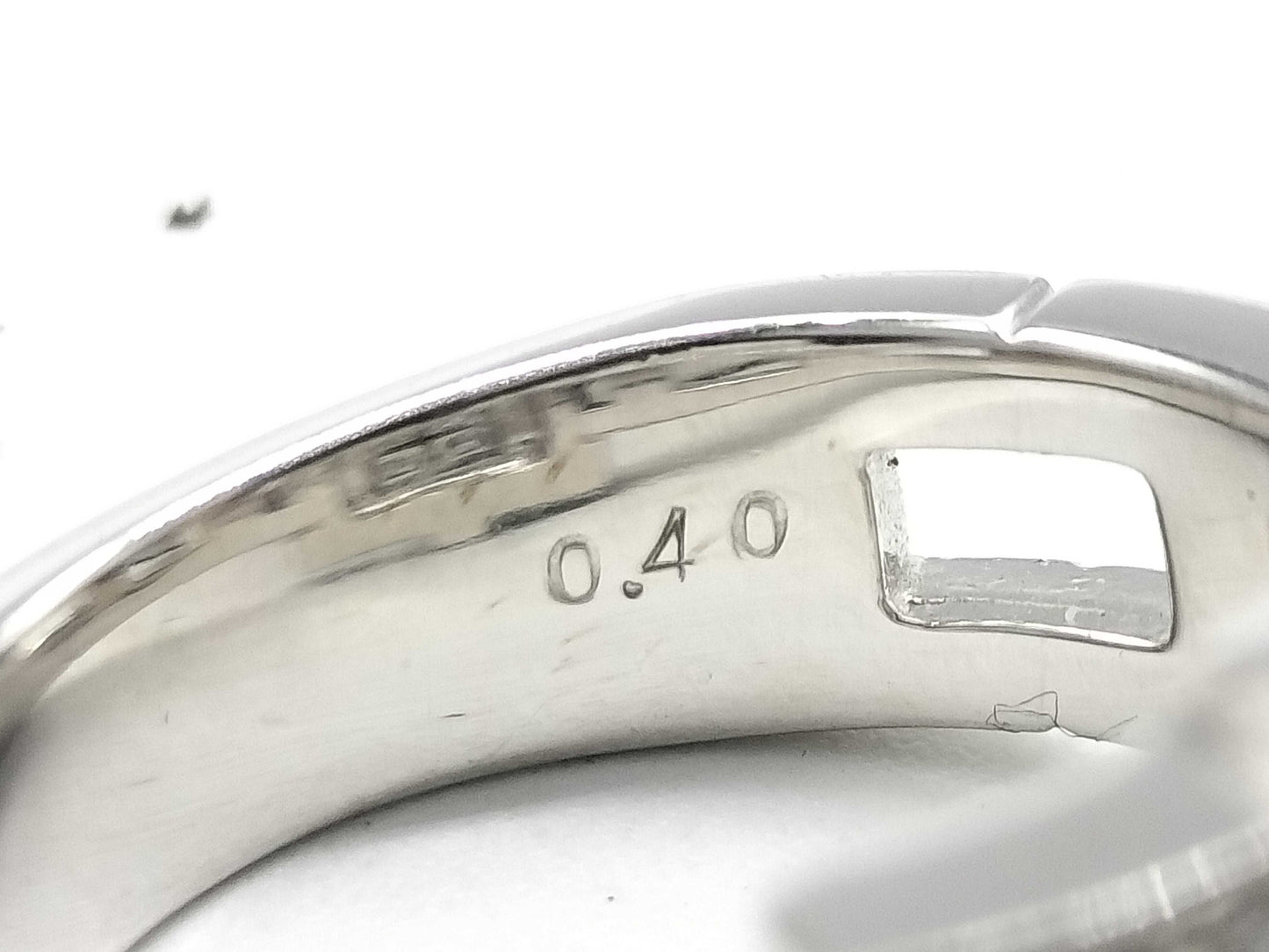 D0.40ct Pt900 12.7g Ring 