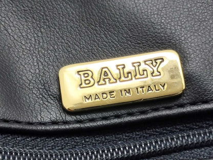 BALLY BALLY Leather Quilted Chain Shoulder Bag