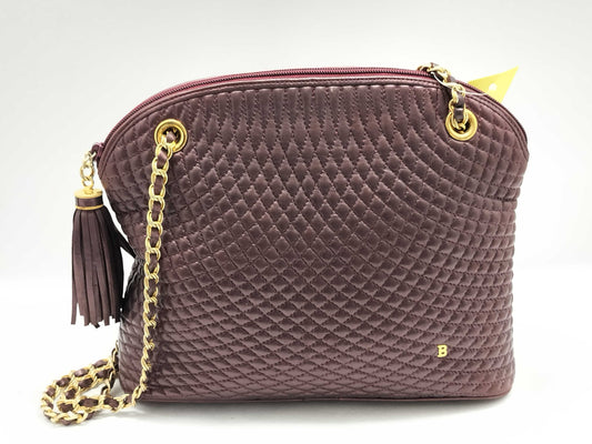 BALLY BALLY Leather Quilted Chain Shoulder Bag