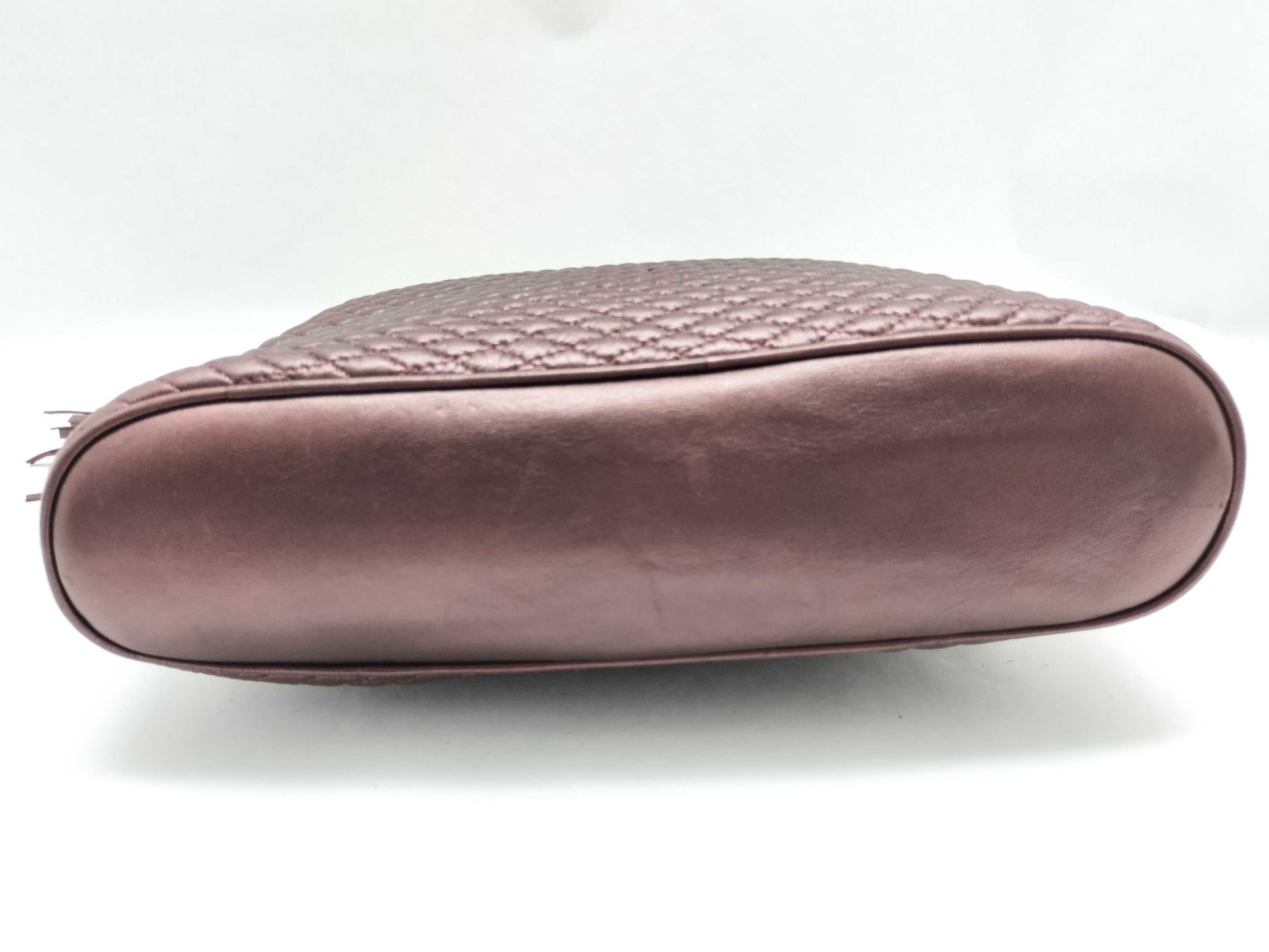 BALLY BALLY Leather Quilted Chain Shoulder Bag