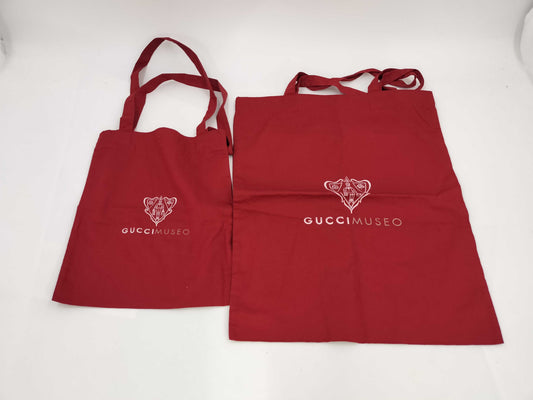 GUCCI Museo Gucci Museum Eco Bag Set of 2