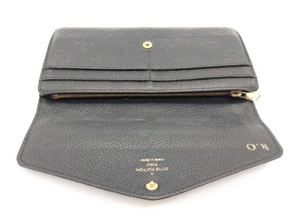 LOUIS VUITTON CA2126 Monogram Empreinte Portefeuille Sarah Wallet