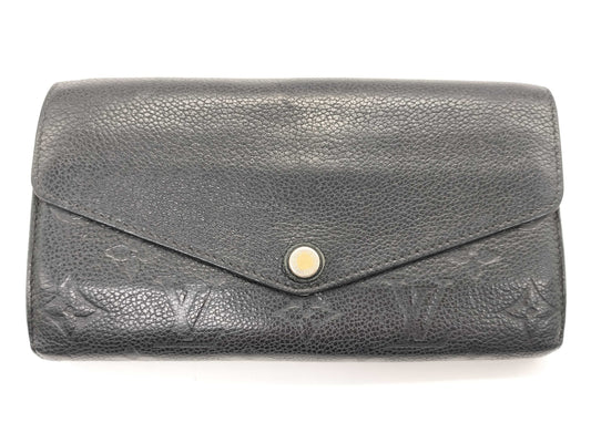 LOUIS VUITTON CA2126 Monogram Empreinte Portefeuille Sarah Wallet