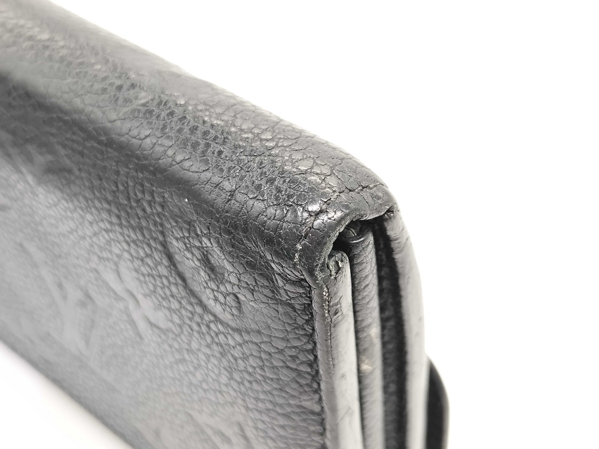 LOUIS VUITTON CA2126 Monogram Empreinte Portefeuille Sarah Wallet