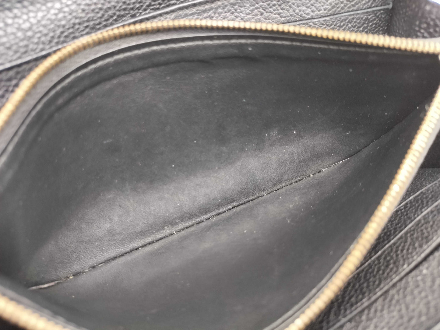 LOUIS VUITTON CA2126 Monogram Empreinte Portefeuille Sarah Wallet