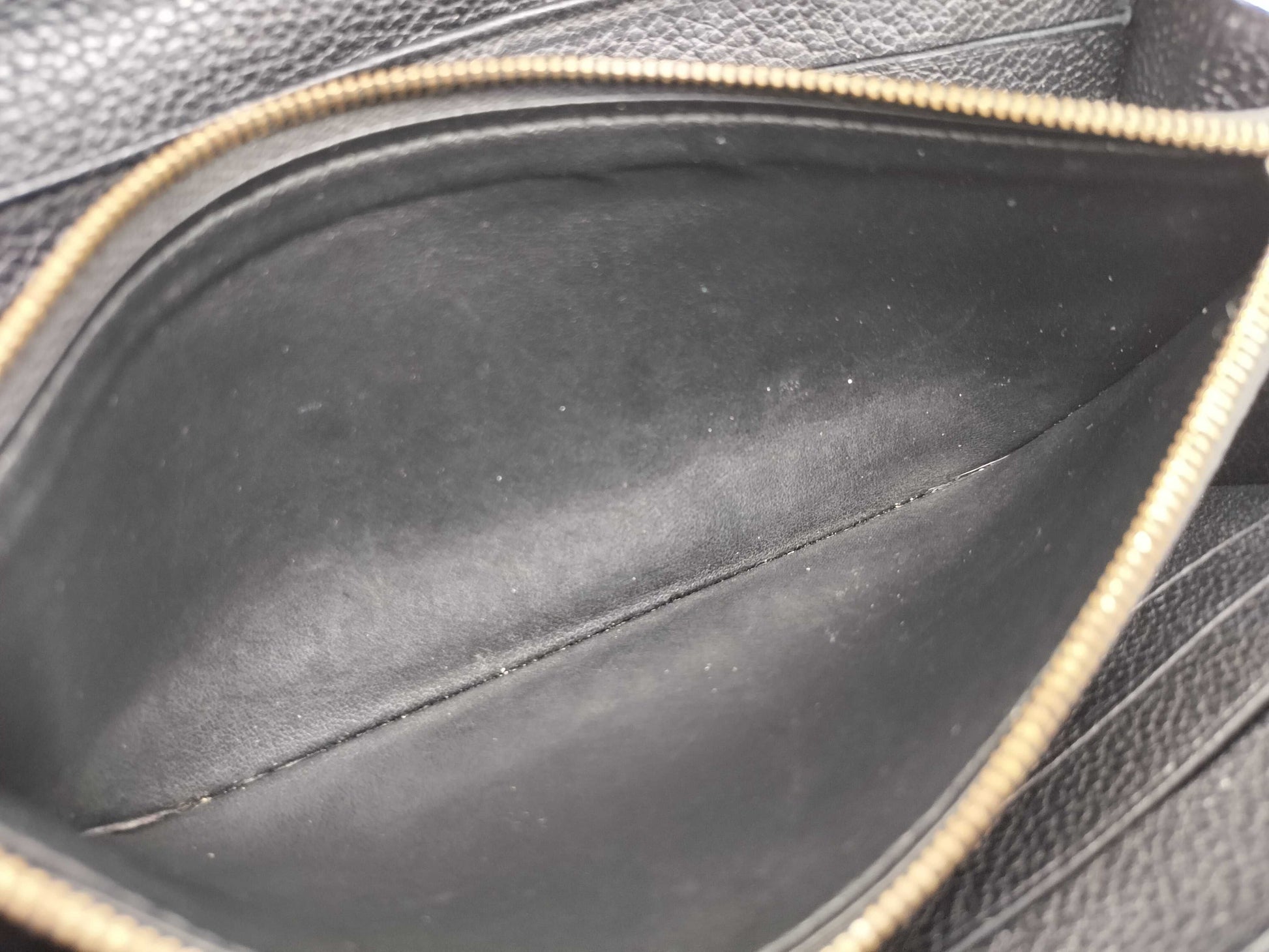 LOUIS VUITTON CA2126 Monogram Empreinte Portefeuille Sarah Wallet