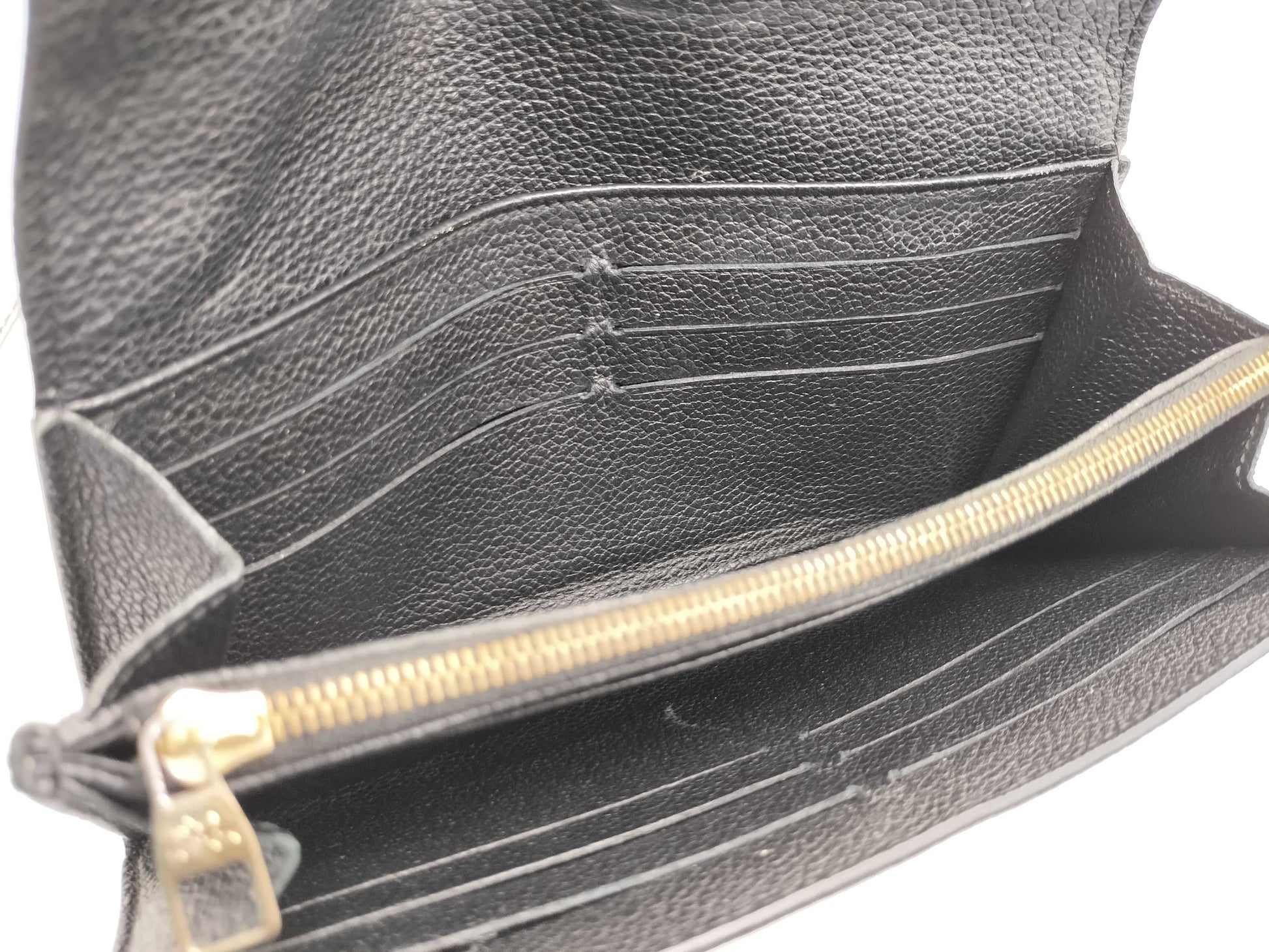 LOUIS VUITTON CA2126 Monogram Empreinte Portefeuille Sarah Wallet